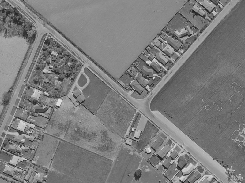 443 Avonhead Road from the air, 1970-1974