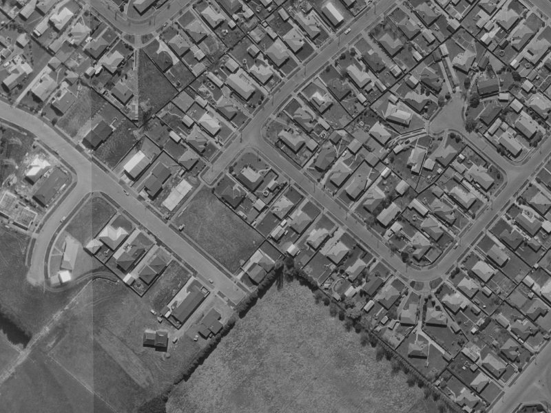 43 Banbury Street from the air, 1970-1974