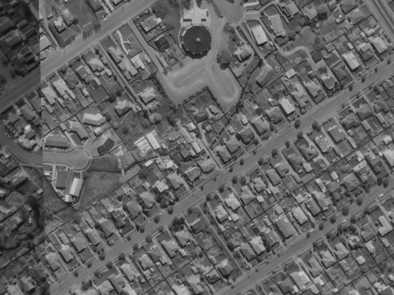 3 Ketton Place from the air, 1970-1974