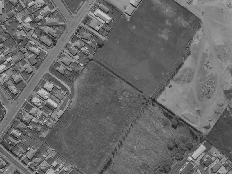 252 Westminster Street from the air, 1970-1974
