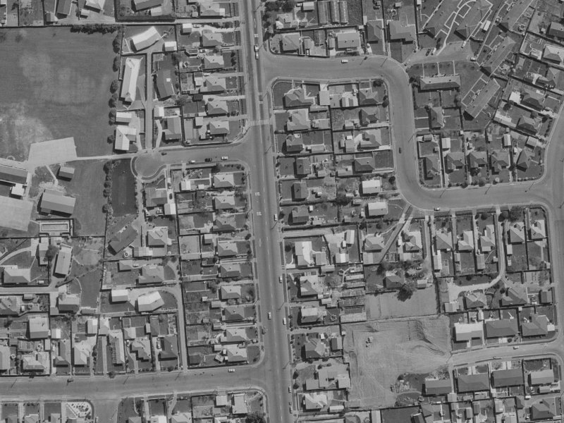 82 Marshland Road from the air, 1970-1974