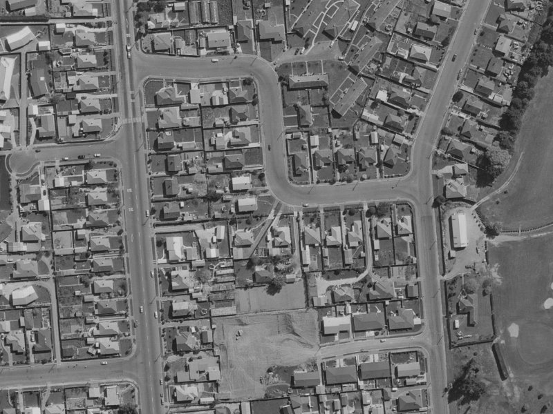 25-27 Joy Street from the air, 1970-1974