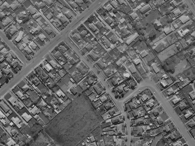 22 Christian Street from the air, 1970-1974