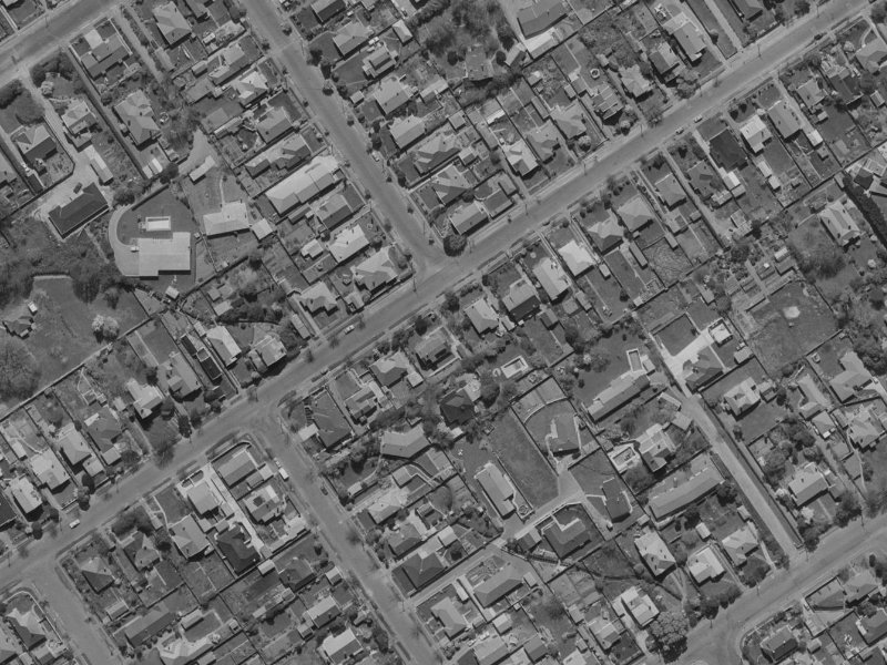 48 Tomes Road from the air, 1970-1974