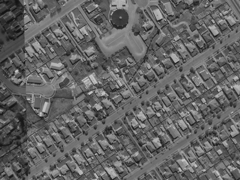 18 Ketton Place from the air, 1970-1974