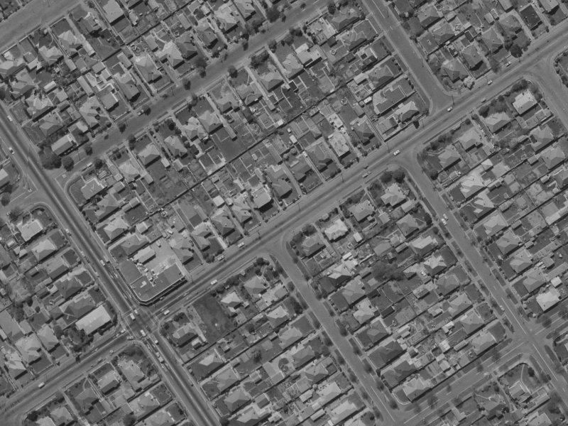 225 Innes Road from the air, 1970-1974
