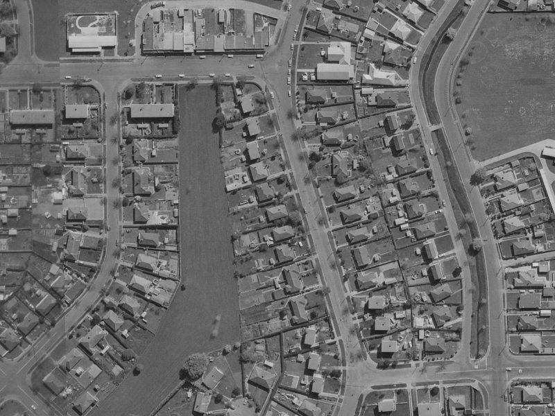 93 Emmett Street from the air, 1970-1974