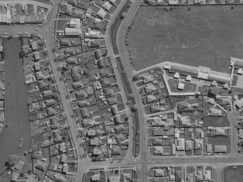 77 Quinns Road from the air, 1970-1974