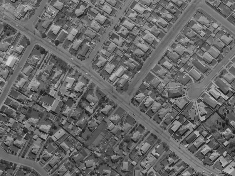 226 Wairakei Road from the air, 1970-1974