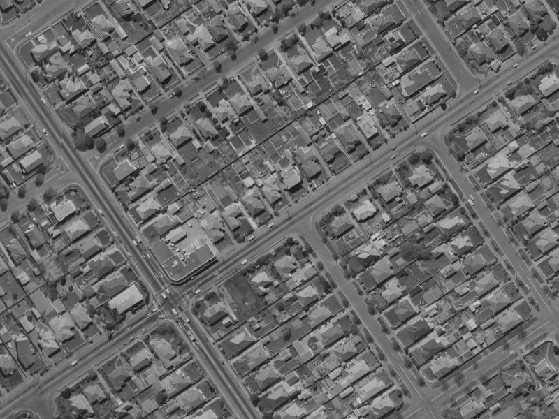 221 Innes Road from the air, 1970-1974