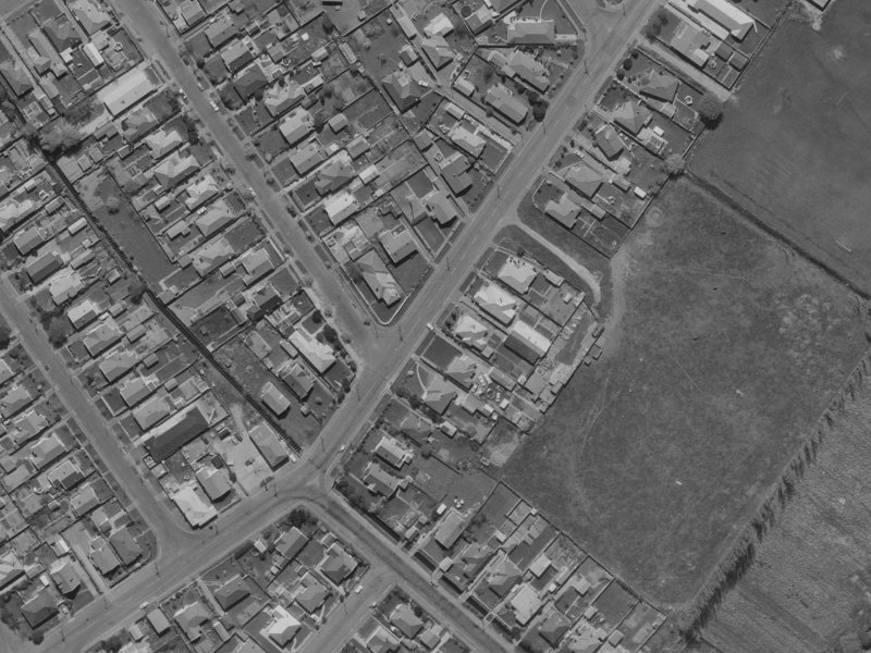 242 Westminster Street from the air, 1970-1974