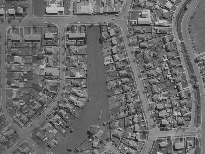 93 Emmett Street from the air, 1970-1974