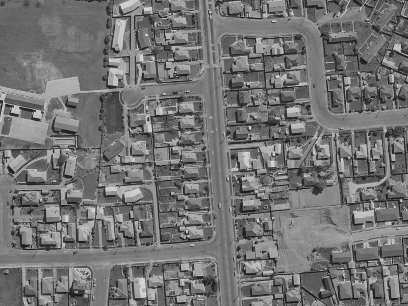83 Marshland Road from the air, 1970-1974