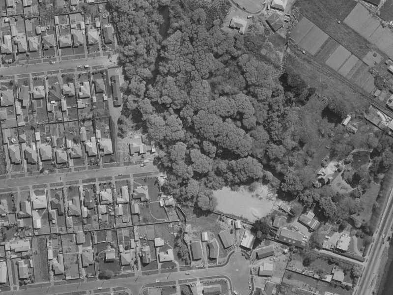 22 Parish Street from the air, 1970-1974