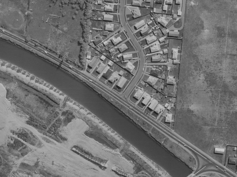 463 New Brighton Road from the air, 1970-1974