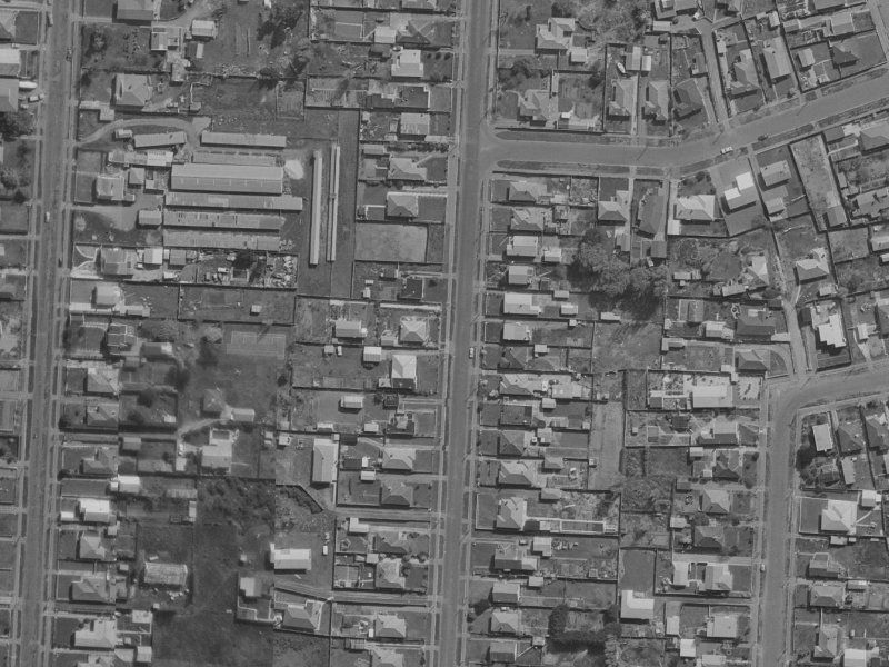 98A Baker Street from the air, 1970-1974