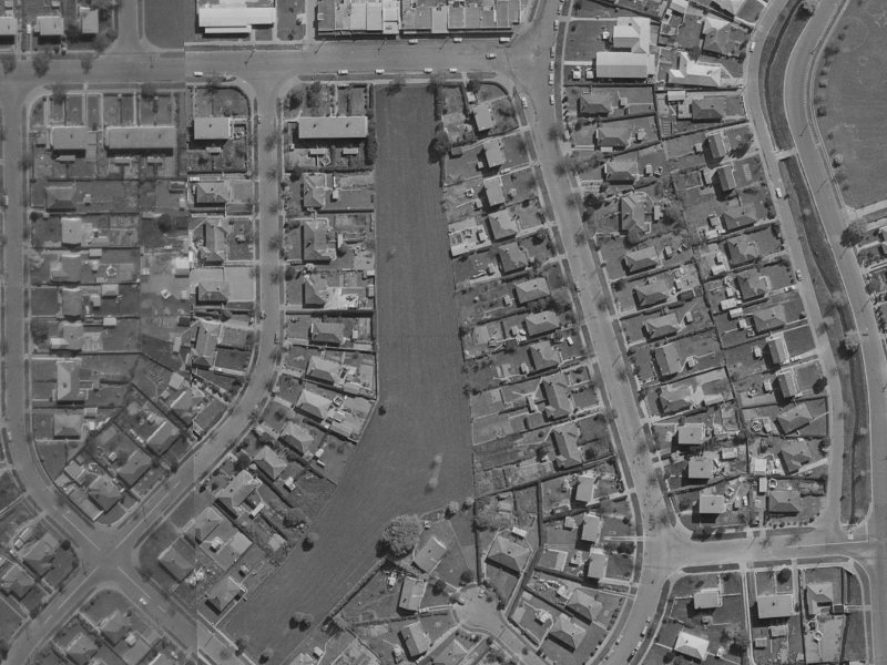 95C Emmett Street from the air, 1970-1974