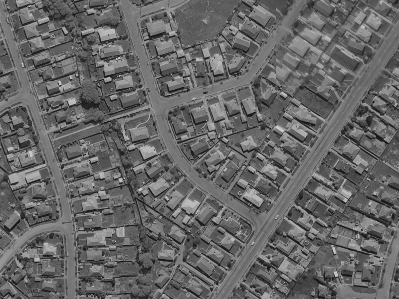 10 Sevenoaks Drive from the air, 1970-1974