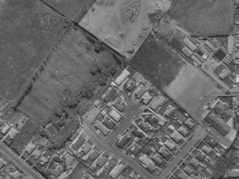 9A Marlin Place from the air, 1970-1974