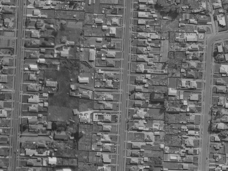116 Baker Street from the air, 1970-1974