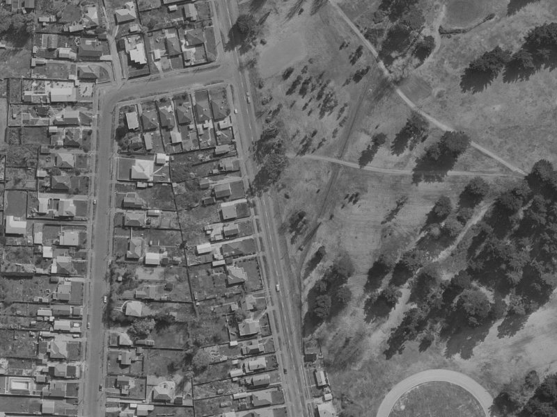 276 Keyes Road from the air, 1970-1974