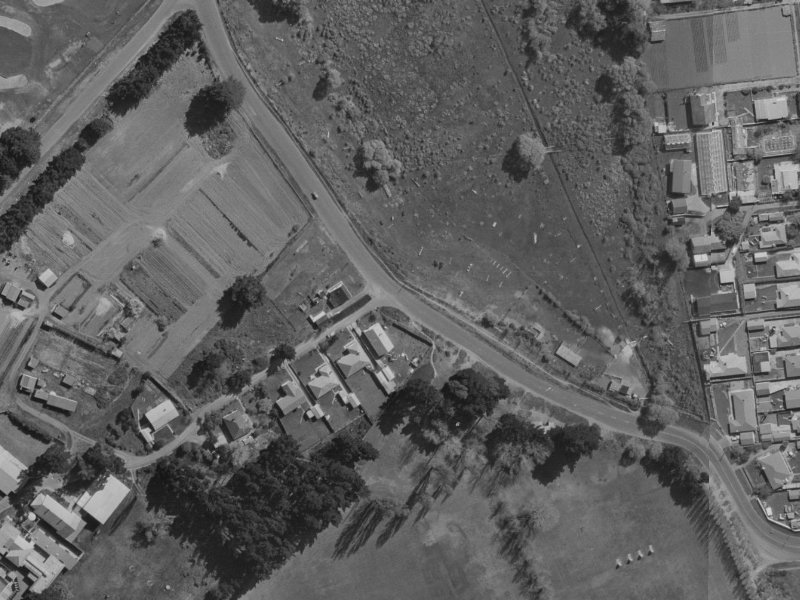 48 Broomfield Terrace from the air, 1970-1974