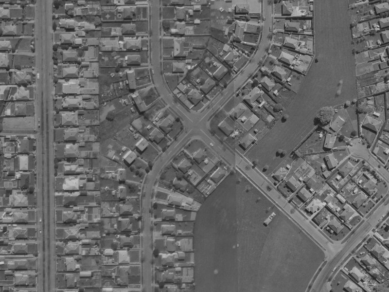 66 Riselaw Street from the air, 1970-1974