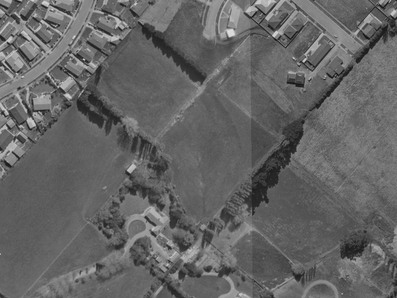 20 Witbrock Crescent from the air, 1970-1974