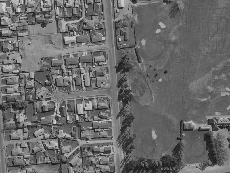 2 McCorkindale Place from the air, 1970-1974