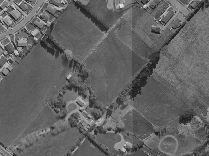 29 Witbrock Crescent from the air, 1970-1974