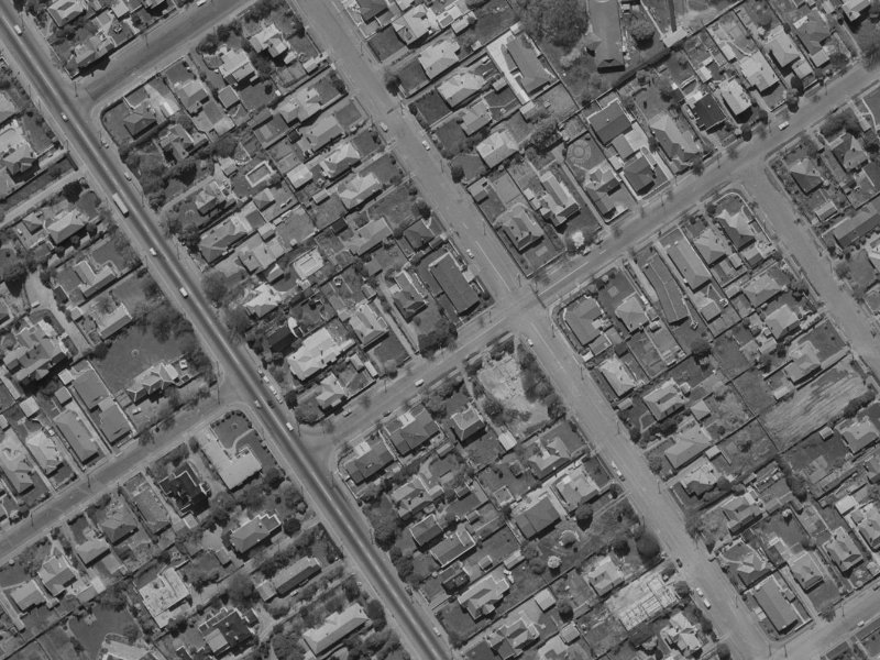 9 Tomes Road from the air, 1970-1974