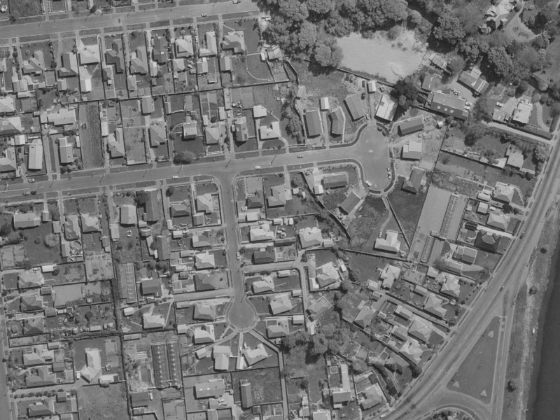 44 Goodman Street from the air, 1970-1974