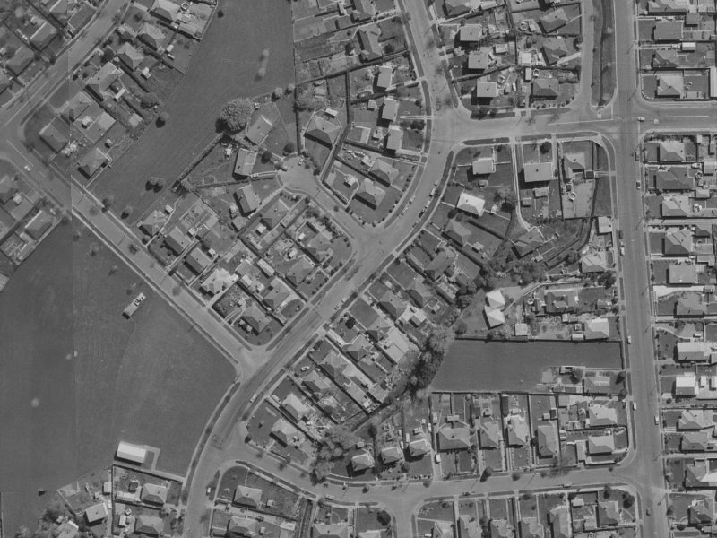 65 Emmett Street from the air, 1970-1974