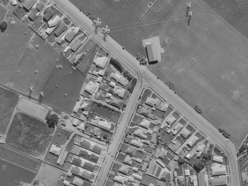 401 Withells Road from the air, 1970-1974