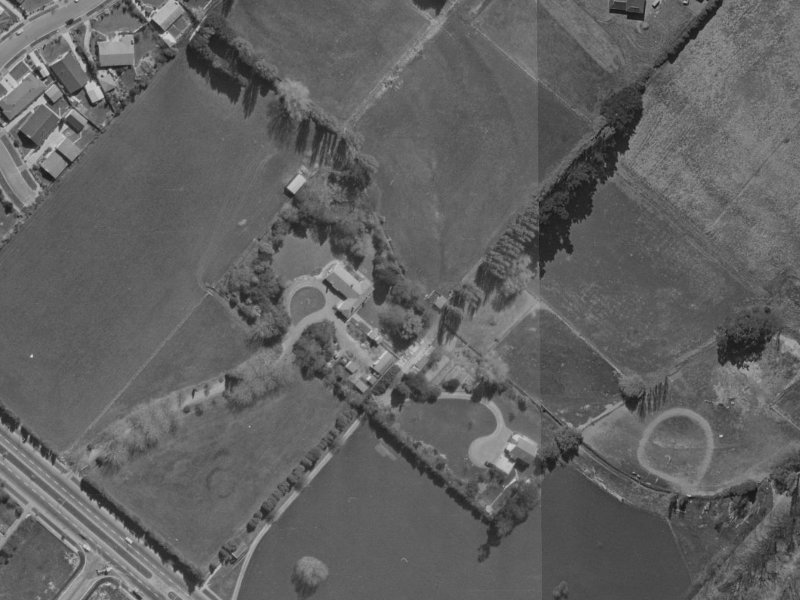 15 Grangewood Lane from the air, 1970-1974