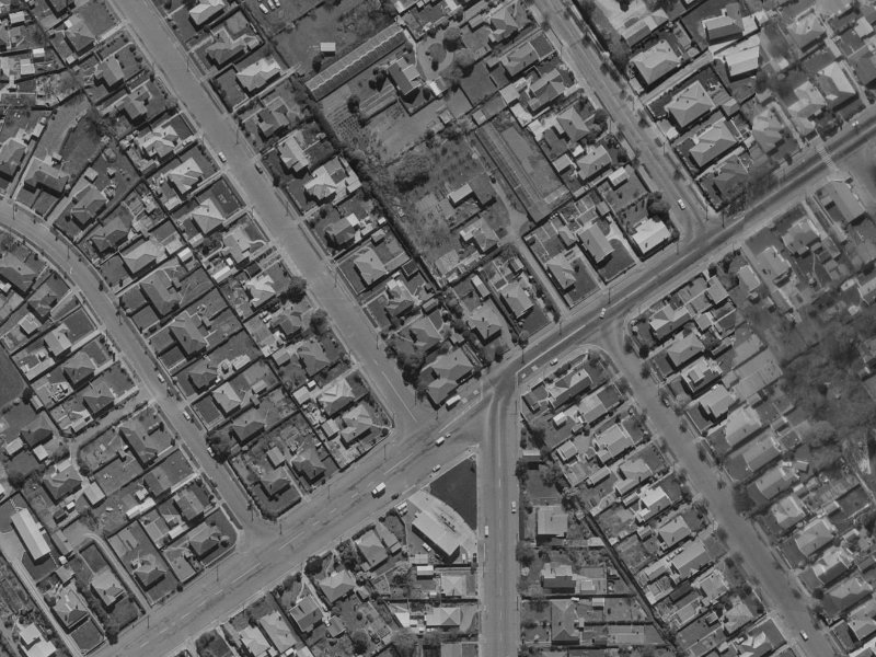 4 Bounty Street from the air, 1970-1974
