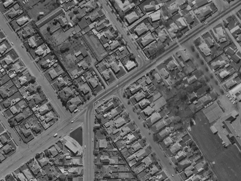 94 Westholme Street from the air, 1970-1974