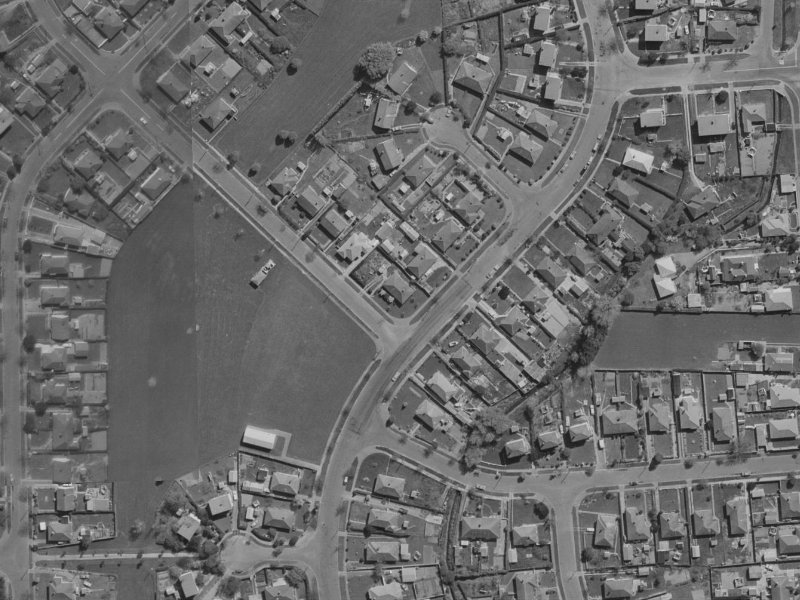 2 Jebson Street from the air, 1970-1974