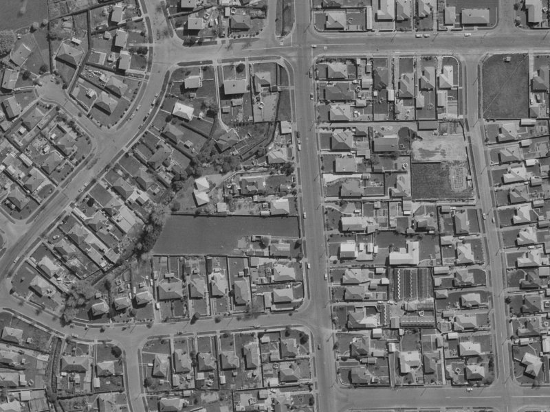 57 Quinns Road from the air, 1970-1974