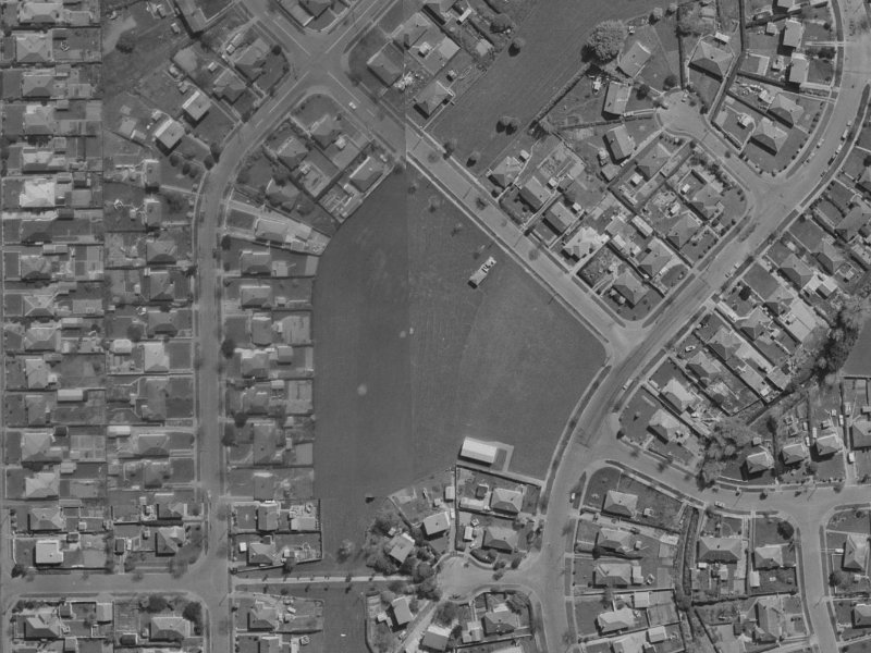 54 Riselaw Street from the air, 1970-1974