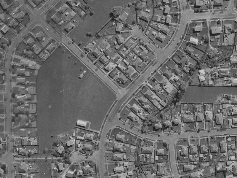55 Emmett Street from the air, 1970-1974
