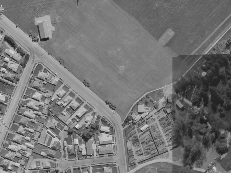 361 Avonhead Road from the air, 1970-1974
