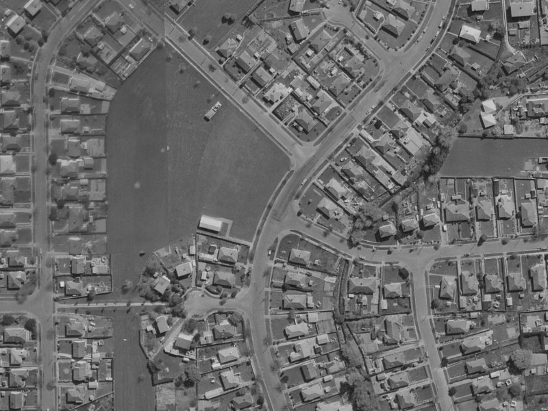 51 Emmett Street from the air, 1970-1974