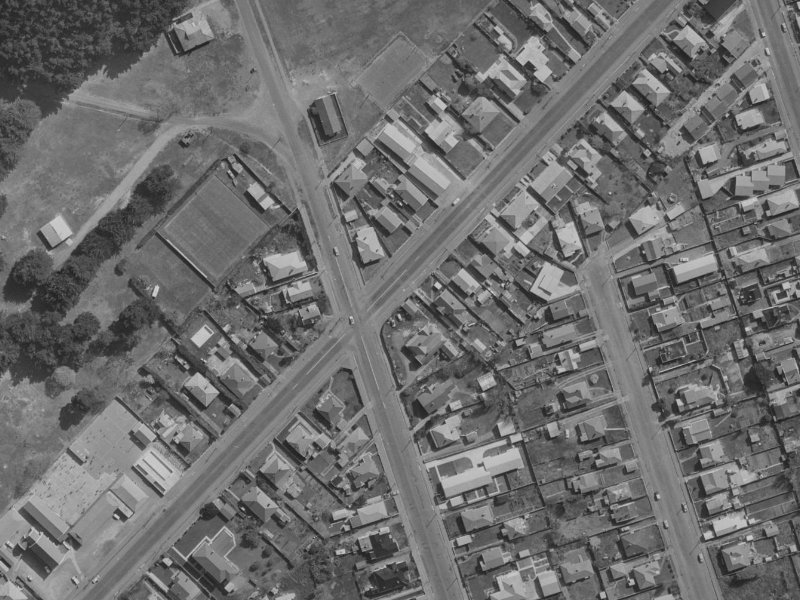 67E Lonsdale Street from the air, 1970-1974