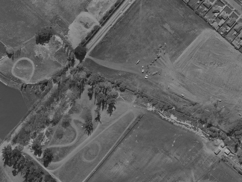 6B Rubens Place from the air, 1970-1974