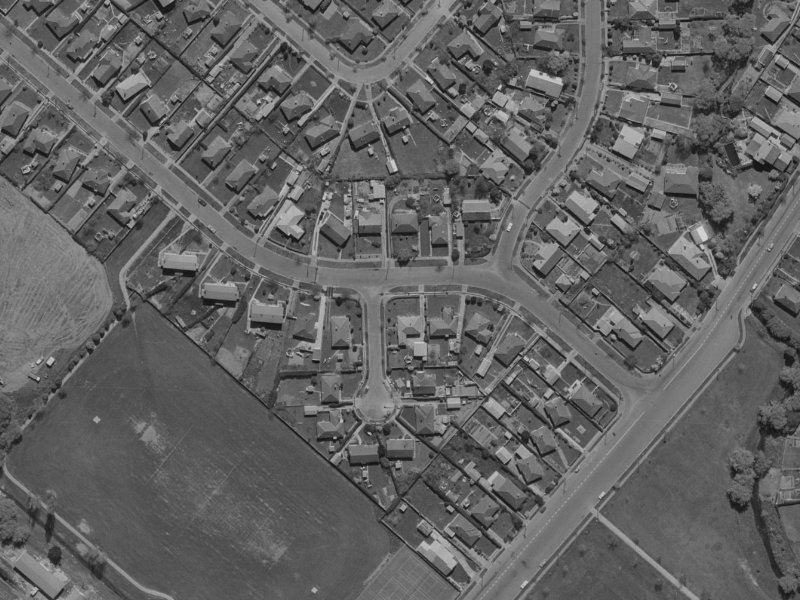9 Guildford Street from the air, 1970-1974