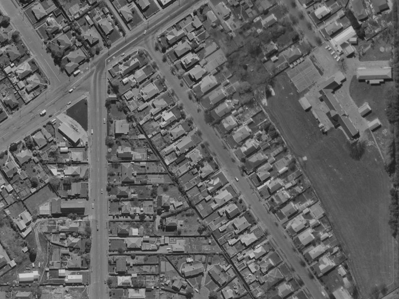 59 Westholme Street from the air, 1970-1974