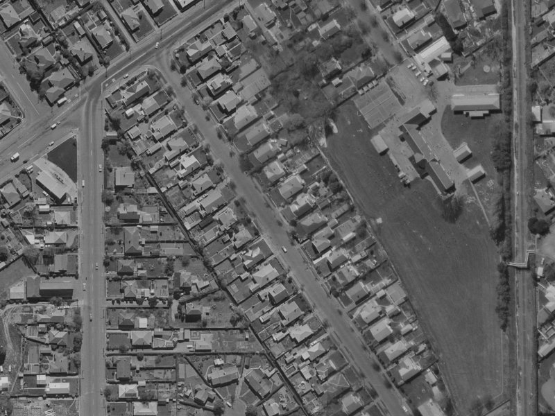 80 Westholme Street from the air, 1970-1974