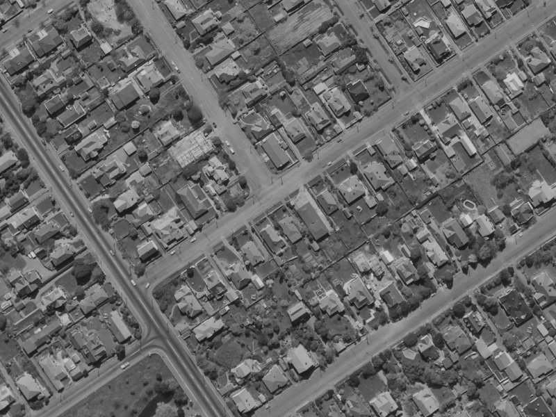 20 Mays Road from the air, 1970-1974