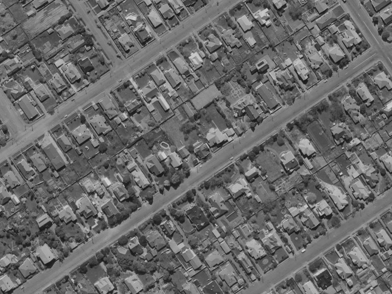 51 Chapter Street from the air, 1970-1974